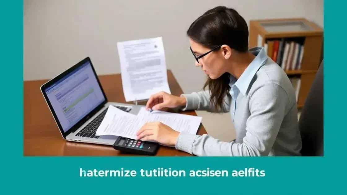 Tips for maximizing tuition assistance benefits