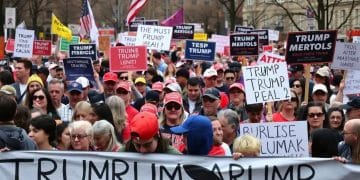 Anti-Trump rallies across U.S. raise eyebrows