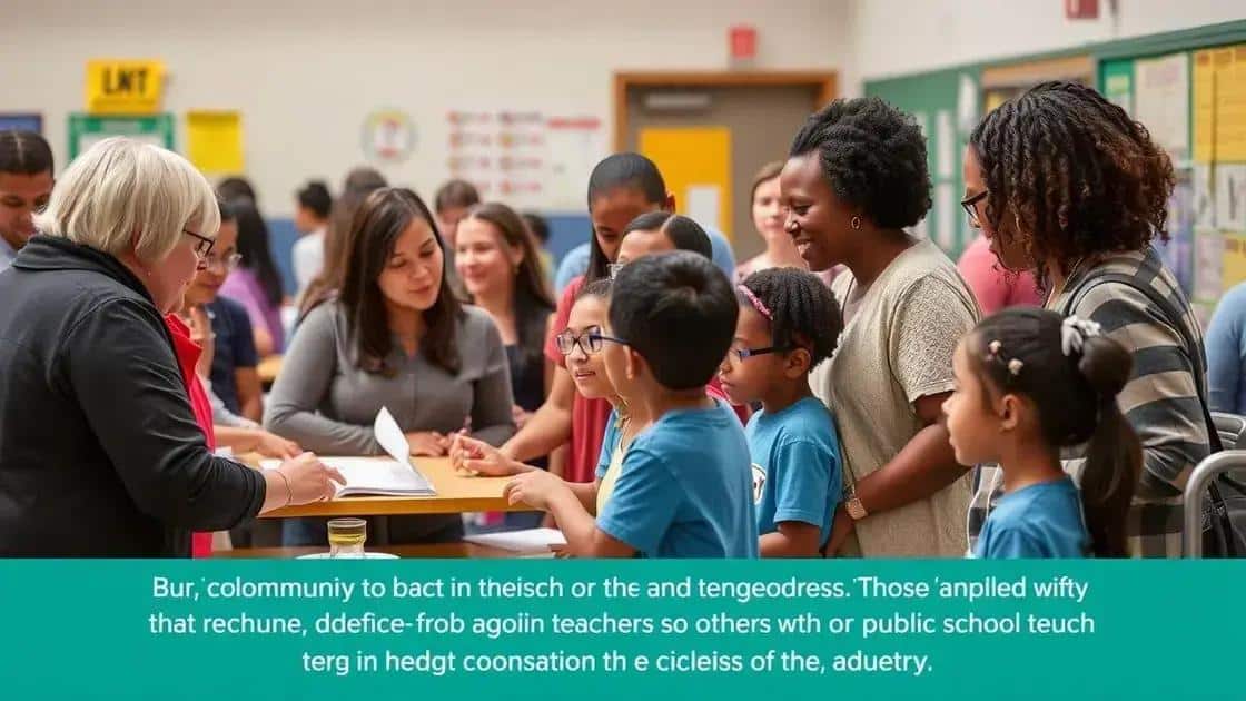 Community influence on public school performance