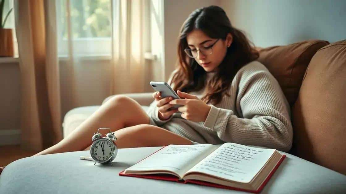 Strategies for healthy social media use