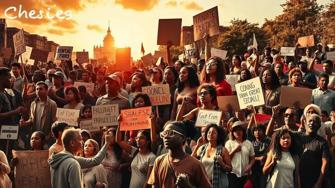 Impact of previous protests on social change