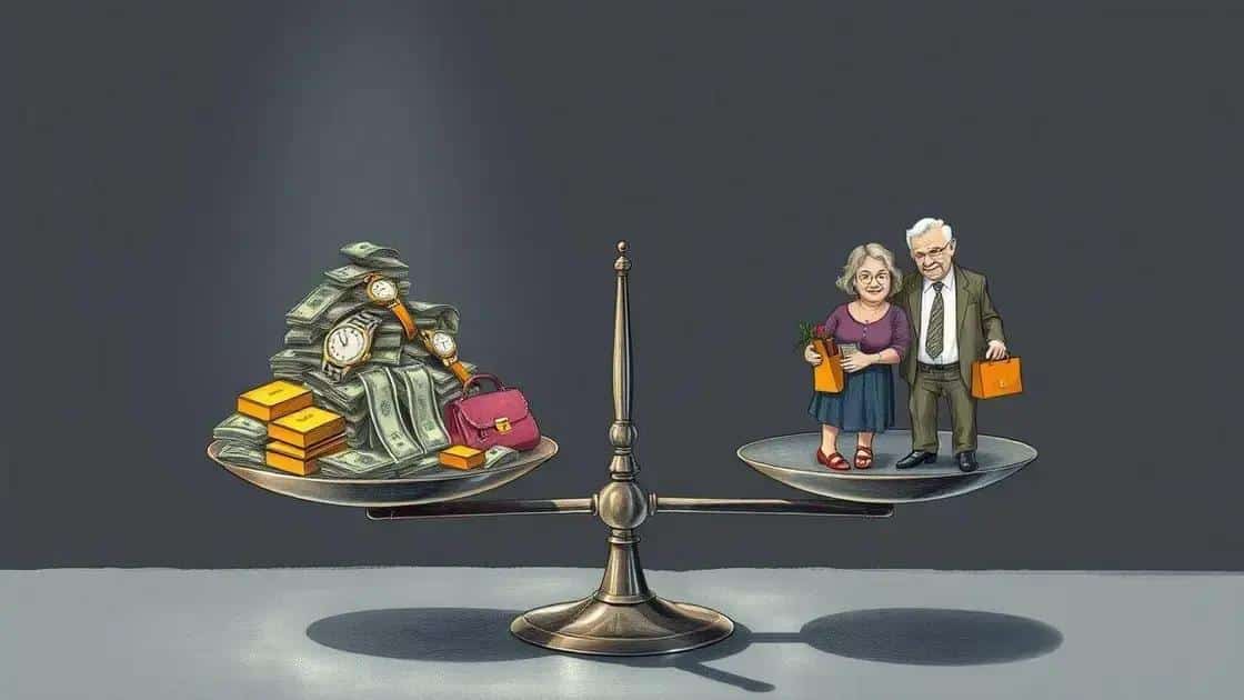 The connection between wealth inequality and social security