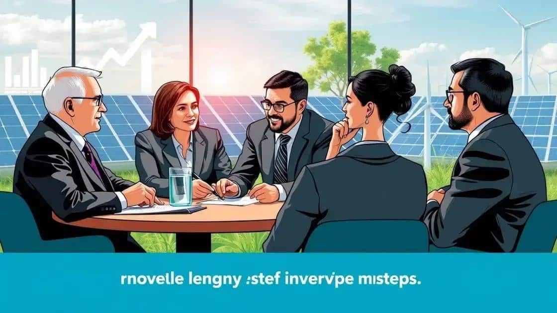 Key players in renewable energy investments