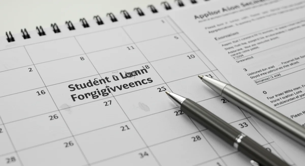 Important application deadlines marked on a calendar