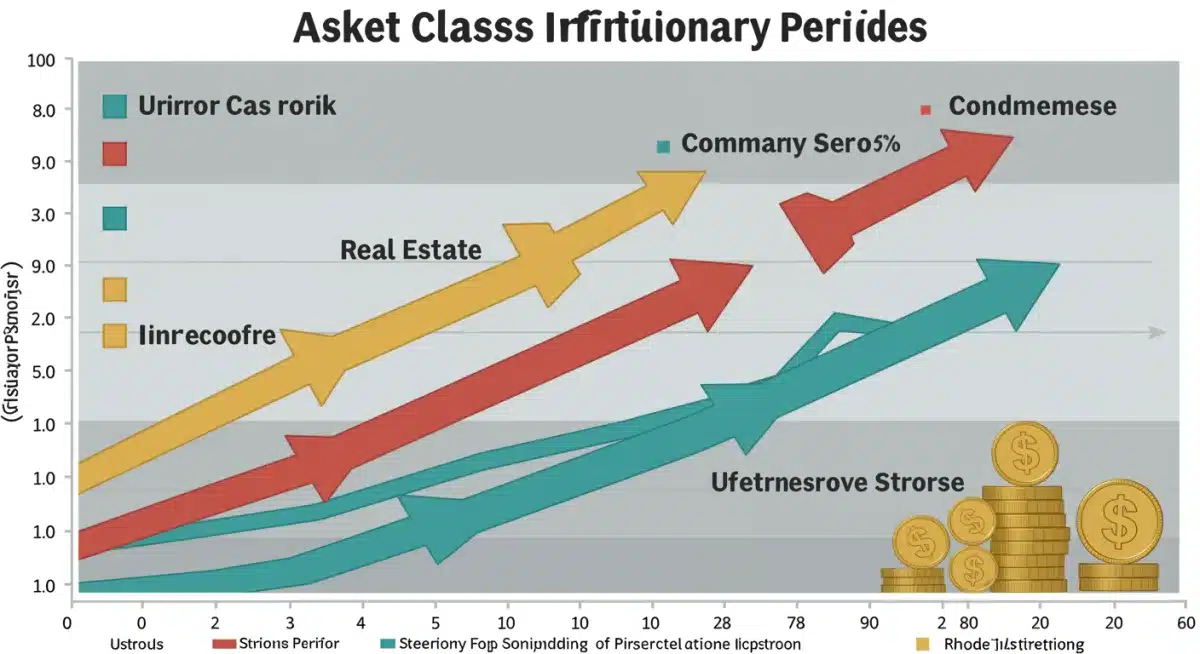 Diversified asset allocation strategy during inflationary periods