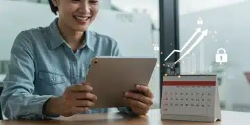 Person reviewing financial documents for Social Security 2026 planning