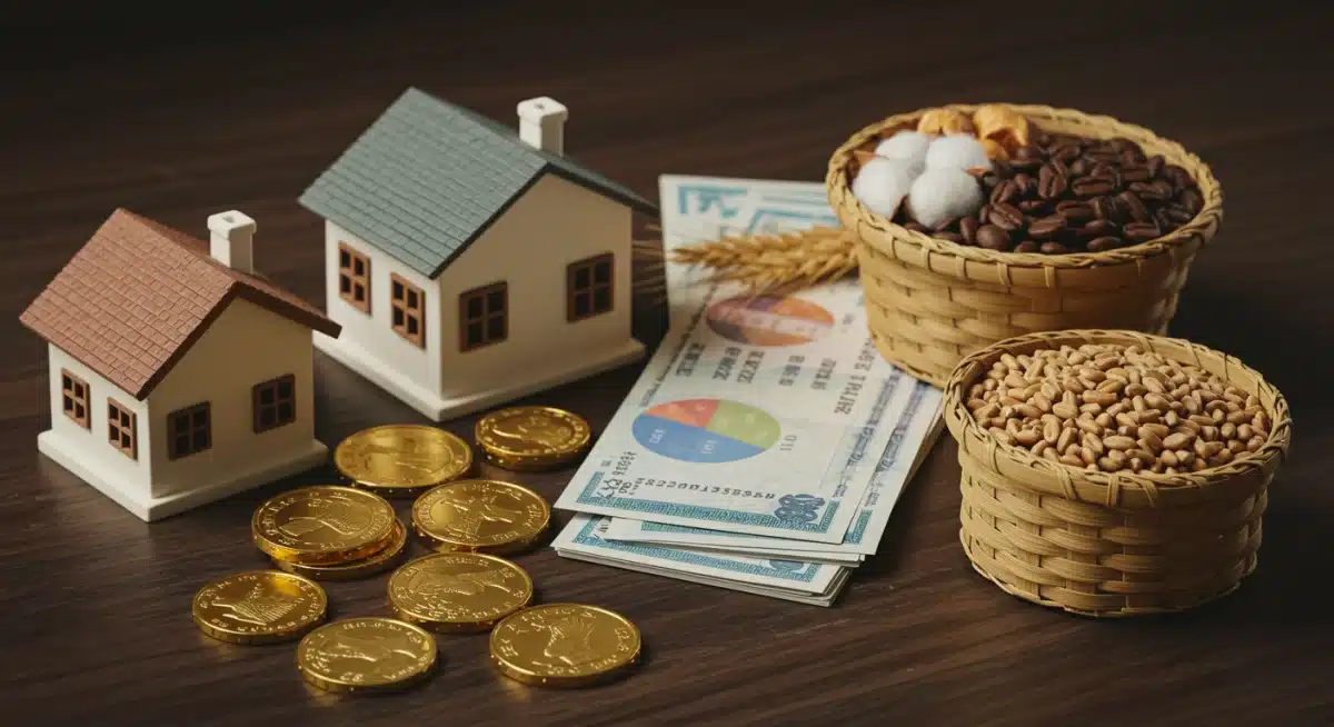 Diversified investment portfolio for inflation protection