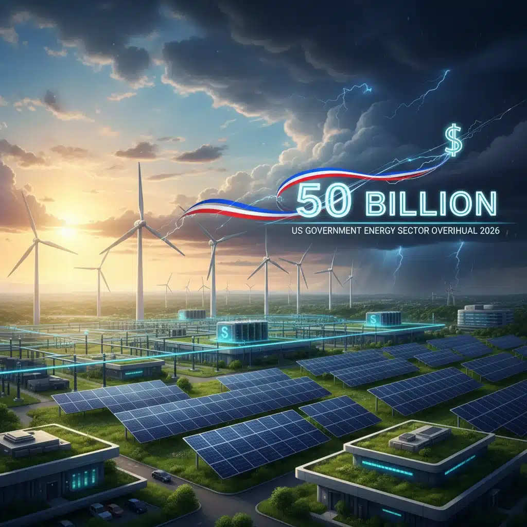 US Energy Investment 2026: $50 Billion Overhaul & Financial Impact