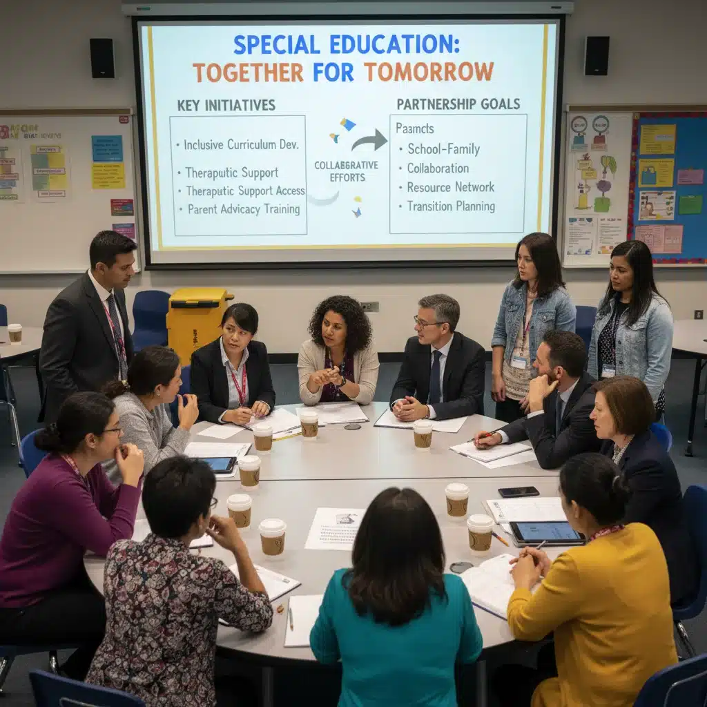 Community collaboration for special education initiatives
