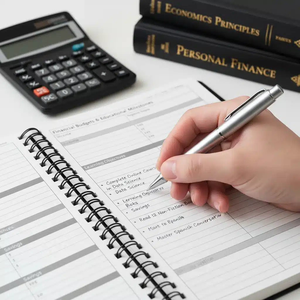 Detailed financial and educational planning for the year