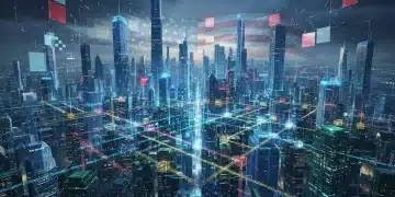 Navigating New Digital Asset Regulations in the U.S. Q2 2026: A Comprehensive Investor Guide Futuristic digital cityscape with blockchain networks representing new U.S. digital asset regulations.