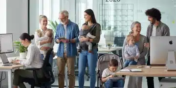 New FMLA Regulations 2026: Expanded Leave Options & Employer Compliance Employees benefiting from FMLA leave in 2026, diverse workforce