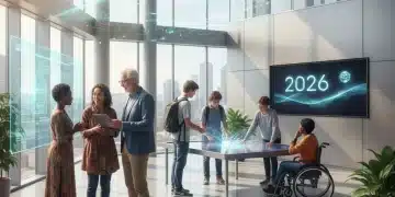 Lifelong Learning 2026: Staying Relevant in a Rapidly Changing World Diverse individuals engaged in lifelong learning activities in a modern setting in 2026