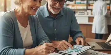2026 Medicare Part D Shake-Up: Understanding Your Prescription Costs Elderly couple reviewing Medicare Part D documents