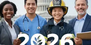 Public service professionals celebrating student loan forgiveness in 2026.