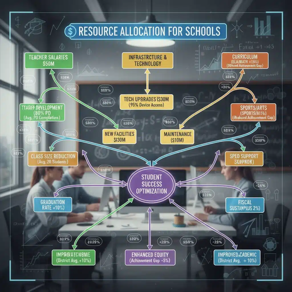 Complex decision-making process for education resource allocation
