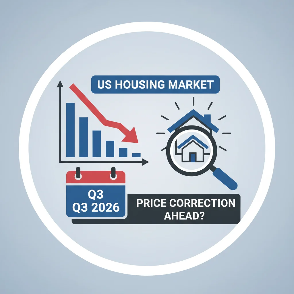 US Housing Market 2026: Expert Predictions & Potential 7% Price Correction by Q3